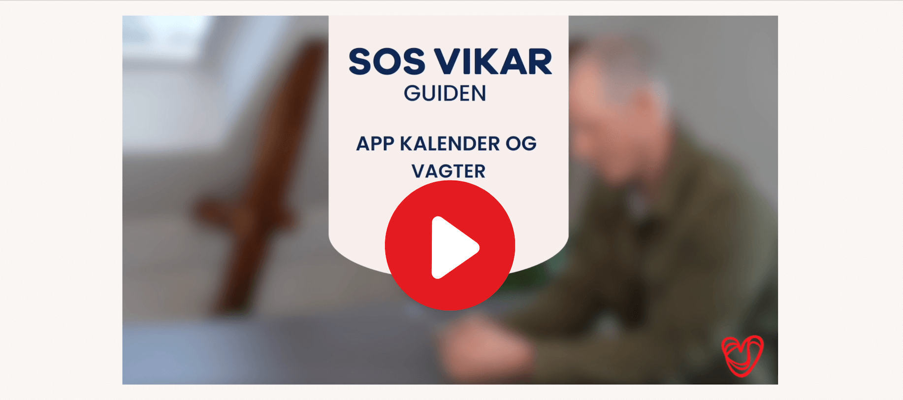 SOS VIKAR Guide til App kalender og vagter